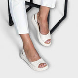 Eloena – Orthopädische Sandalen mit stützender Leichtigkeit – Weiß