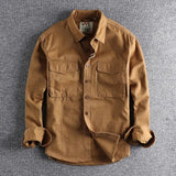Aiden | freizeithemd für herren – Khaki