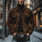 MILO | RETRO CORDJACKE – Braun