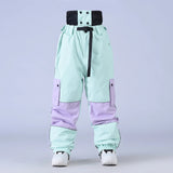 Unisex Hose | Durchgehender Schnitt Frontreißverschluss Funktionsform – Grün