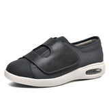 Morwenna | Damen Diabetiker Schuhe Breite Füße – Schwarz