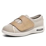 Morwenna | Damen Diabetiker Schuhe Breite Füße – Beige
