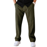 Adonis Weitbeinige Hose – Grün