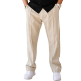 Adonis Weitbeinige Hose – Aprikose
