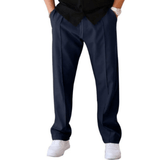Adonis Weitbeinige Hose – Dunkel Blau