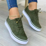 Angelina Schnürsneaker – Grün