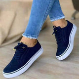 Angelina Schnürsneaker – Blau