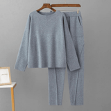 Arisha Pullover- und Hosen-Set – Blau