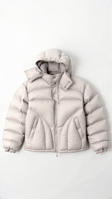 Ariyan Winterjacke mit Kapuze – Khaki