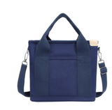 Belleann Canvas-Tragetasche – Blau