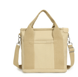 Belleann Canvas-Tragetasche – Beige