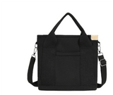 Belleann Canvas-Tragetasche – Schwarz