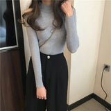 Birmadeth Strickpullover im Slim-Fit-Stil – Grau