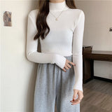 Birmadeth Strickpullover im Slim-Fit-Stil – Weiß