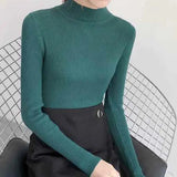 Birmadeth Strickpullover im Slim-Fit-Stil – Grün