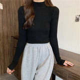 Birmadeth Strickpullover im Slim-Fit-Stil – Schwarz