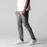 Hose Herren | Chinohose Mit Schmalem Bein – Grau