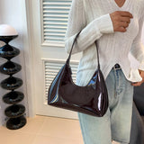 Chloe Leder-Hobo-Tasche – Kaffee