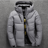 Colden Kapuzen-Winterjacke – Hellgrau