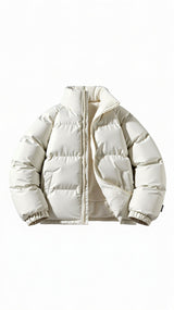 Cyrusteem Winter-Pufferjacke – Beige