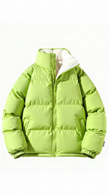 Cyrusteem Winter-Pufferjacke – Grün