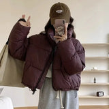 Dasha Winter-Pufferjacke – Rot