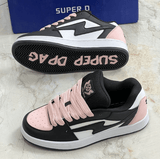 Devina Freizeit-Sneaker – Rosa-Schwarz