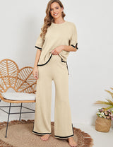 Eloise Loungewear-Set – Aprikose