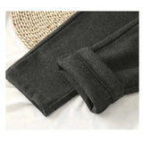 Halley Tweed-Hose mit Hoher Taille – Schwarz