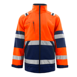 Jarrell Reflektierende Sicherheits-Arbeitsjacke – Orange Marine