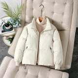 Jenessa Gepolsterte Winterjacke – Weiß