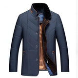 Jesper Maßgeschneiderte Winterjacke – Blau