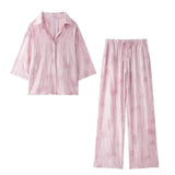 Kamala 2-Teiliges Loungewear-Set – Rosa