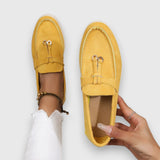 Gemma | Fußgewölbestütze Gepolstert Loafer – Gelb