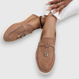 Gemma | Fußgewölbestütze Gepolstert Loafer – Braun