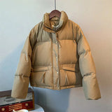 Keziah Winter-Pufferjacke – Khaki
