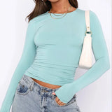 Lalika Sweatshirt mit Schmaler Passform – Himmelblau
