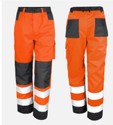 Lennon Reflektierende Arbeitshose – Orange
