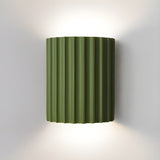 Lumière Halbkreisförmige Wandleuchte – Grün