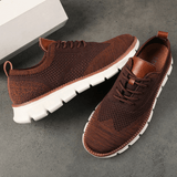 Maddox Gepolsterte Retro-Sneakers – Braun