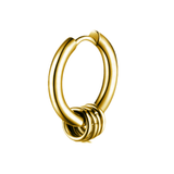 Micara - 5-Ring Hoops - Ohrringe – Gold