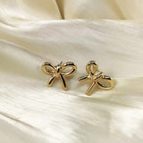 Micara - Bowtiful Delights - Ohrringe – Gold geknotet