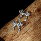 Micara - Bowtiful Duo - Ohrringe – Silber