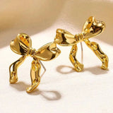 Micara - Bowtiful Duo - Ohrringe – Gold