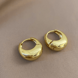 Micara - Chunky Dangles - Ohrringe – Gold