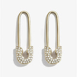 Micara - Crystal Pindrops - Ohrringe – Weiß