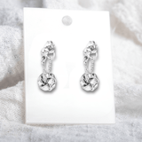 Micara - Dainty Knots - Ohrringe – Silber