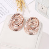 Micara - Double Beauty - Ohrringe – Roségold