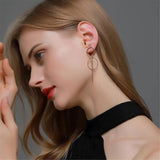 Micara - Geometric Dangles - Ohrringe – Gold