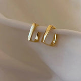 Micara - Geometric Hoops - Ohrringe – Gold